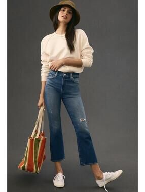 Pistola Lennon High Rise Crop Bootcut Jeans-NWT-PCH Vintage-30